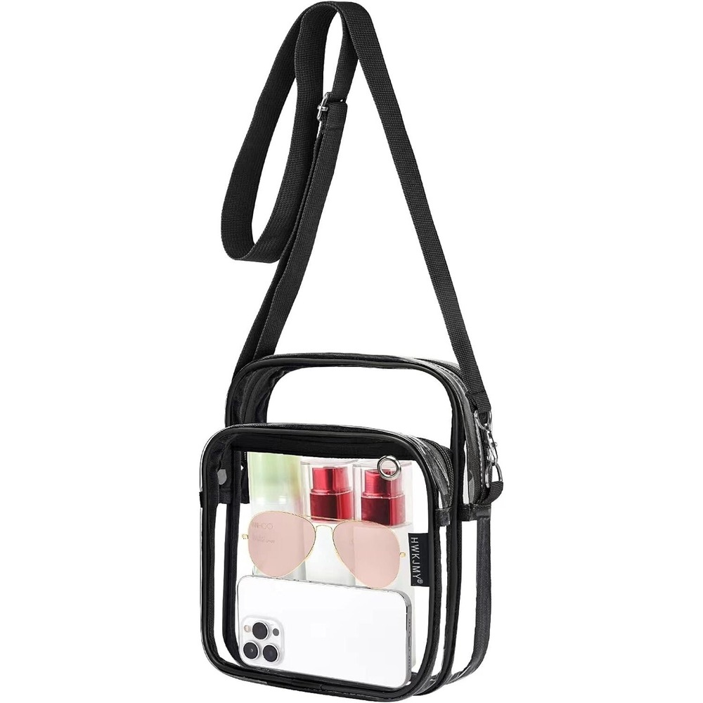 Clear Crossbody Bag for Concerts Festivals Sports Events